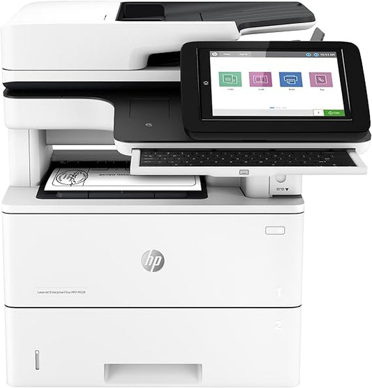 HP LaserJet Enterprise MFP M528z Wireless Monochrome All-in-One Printer with built-in Ethernet & 2-sided printing (1PV67A) White