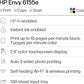 HP Envy 6155e Wireless All-in-One Color Inkjet Printer, Portobello, Print, scan, copy, Duplex printing Best-for-home, 3 month Instant Ink trial included, AI-enabled (714L5A)