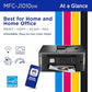 Brother MFC-J1010DW Wireless Color Inkjet All-in-One Printer, Duplex Printing, Mobile & Cloud Print, Compact Design, 1.8" Color Display, Works with Alexa